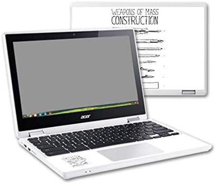 עור Mainyskins תואם ל- Acer Chromebook R11 - נשק בנייה | כיסוי עטיפת מדבקות ויניל מגן, עמיד וייחודי